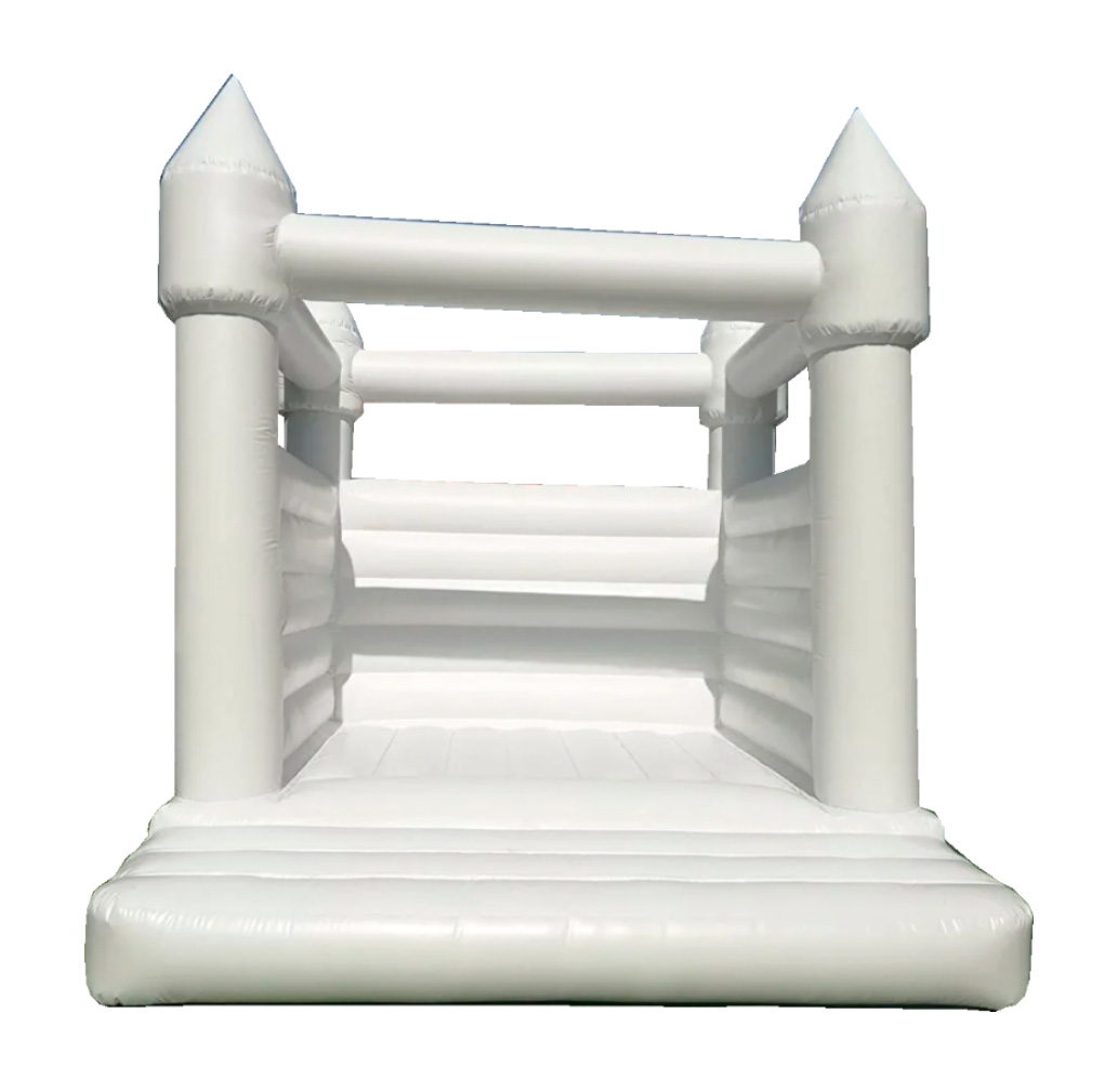 Castillo hinchable blanco Castillo hinchable blanco para bodas
